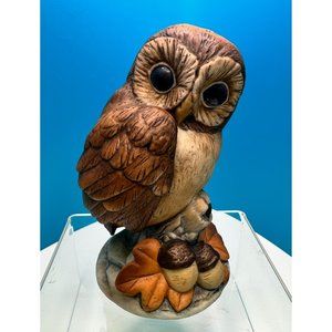 Owl by Andrea Made in Japan Sadek Vintage Porcelain  Figurine Number #6350 GIft